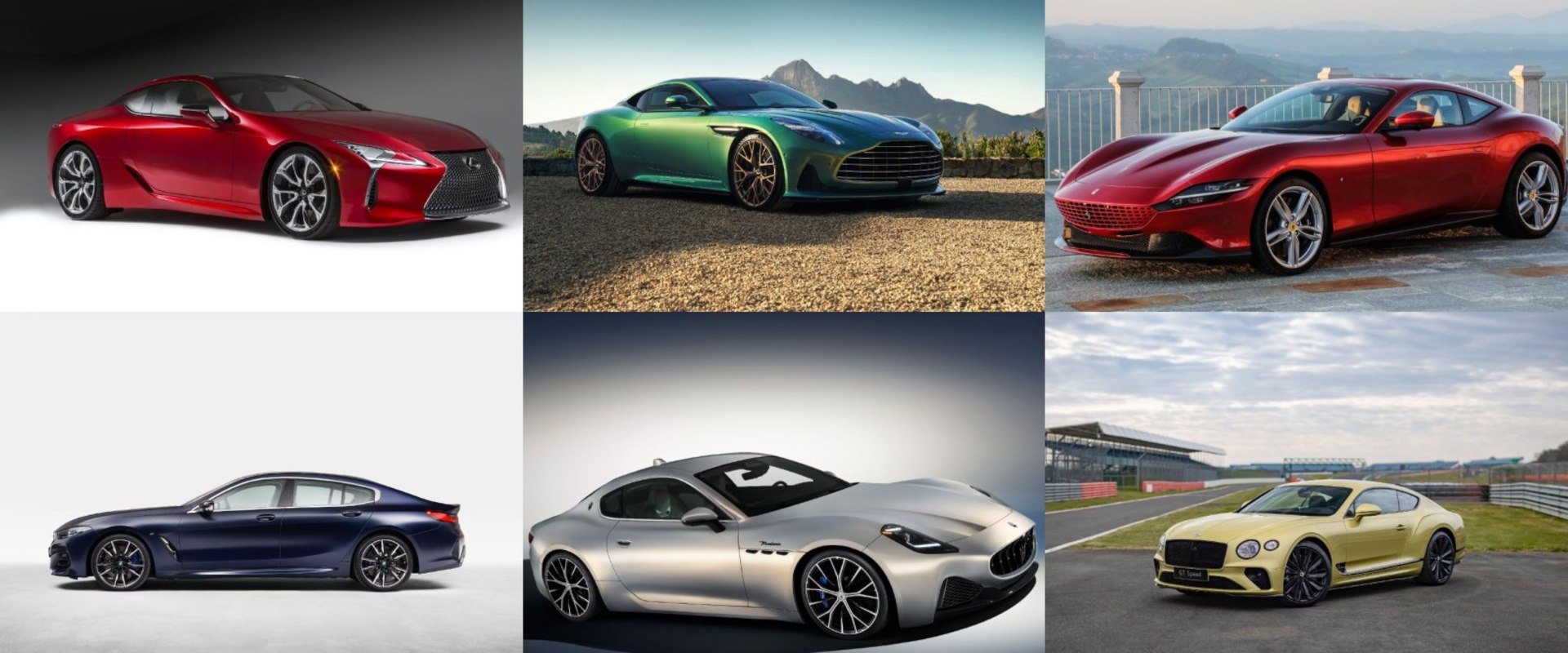 A Comprehensive Comparison of GT Cars